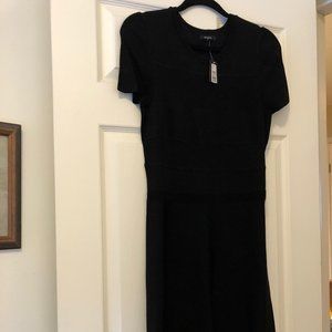 RW & Co Black knit dress